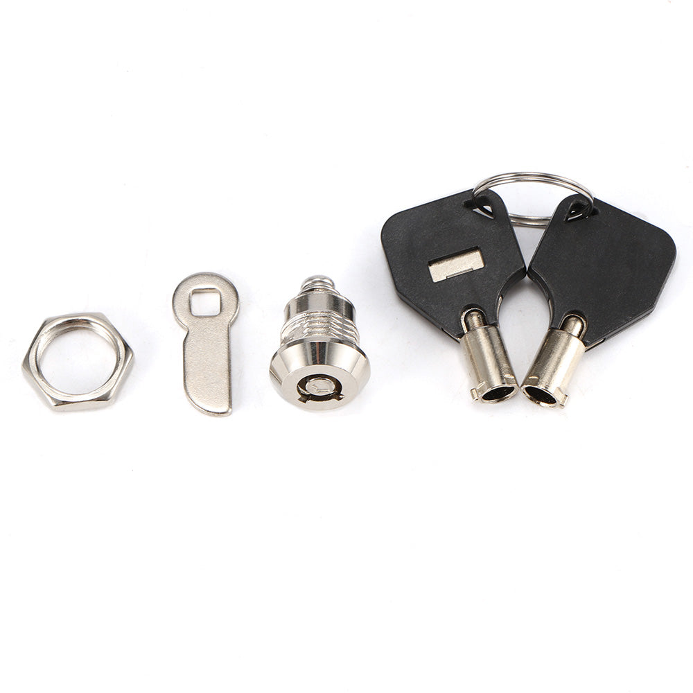 Cabinet Door Security Tubular Cam Lock with Keys