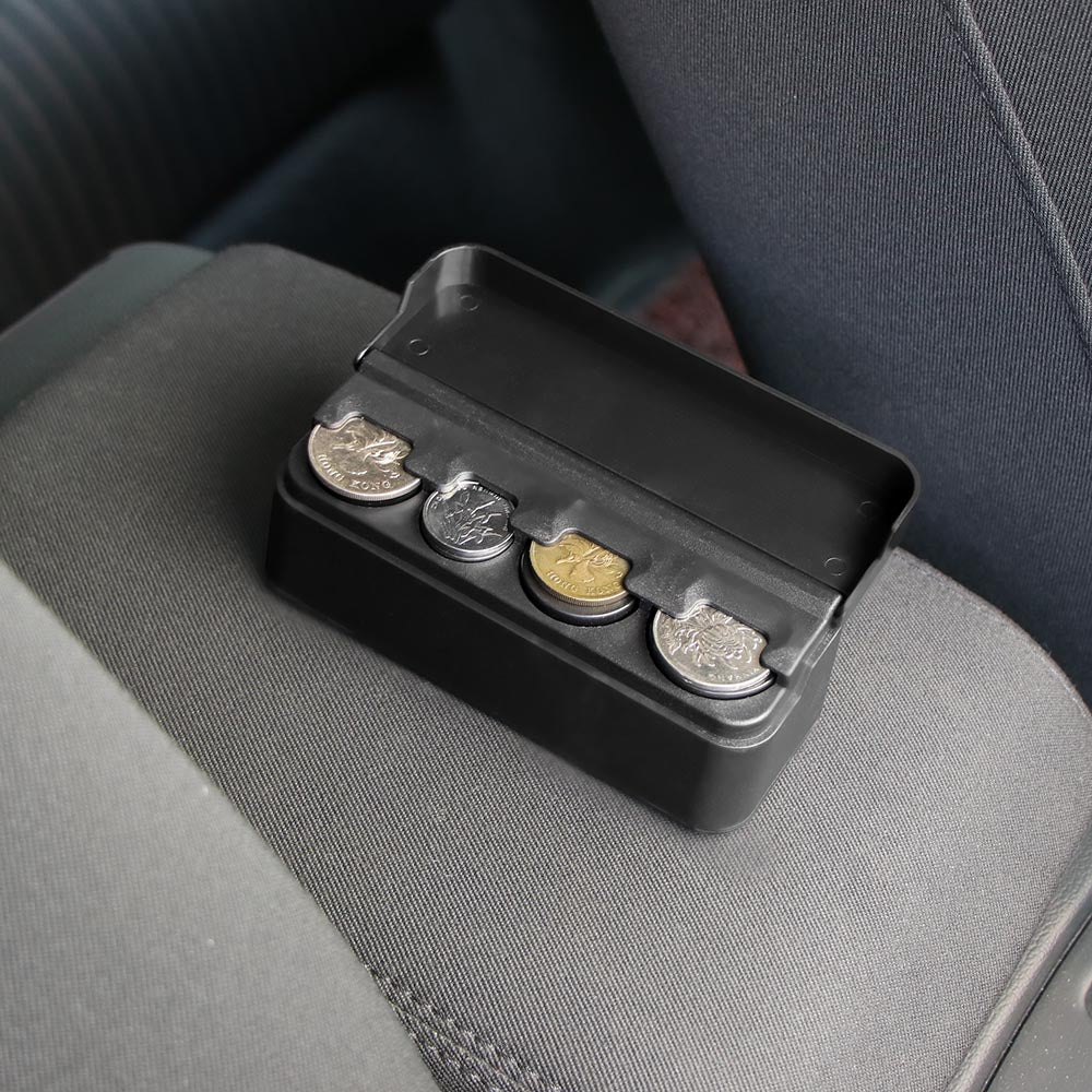 Car Coins Storage Box Car Organizer Plastic Pocket