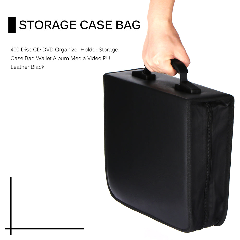 Disc CD DVD Organizer Holder Storage Case Bag