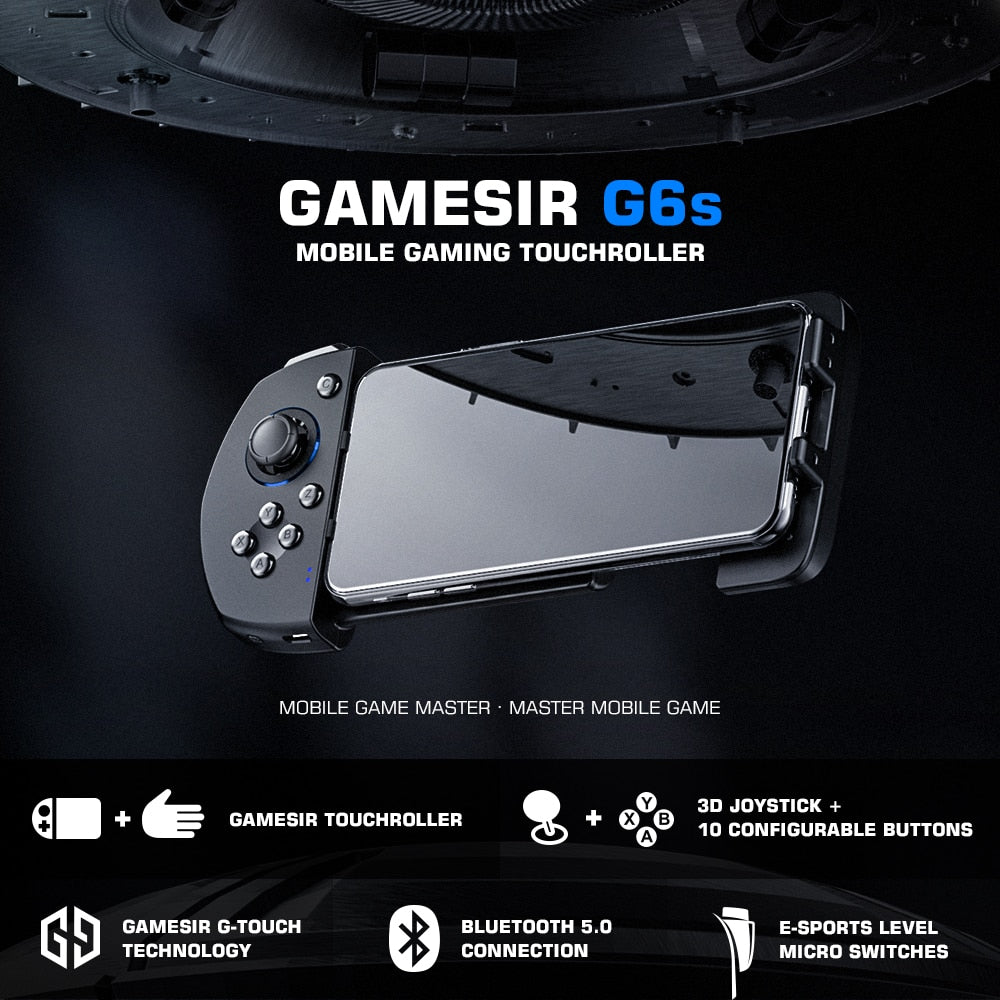 GameSir G6s Mobile Gaming Touchroller Bluetooth Wireless Controller