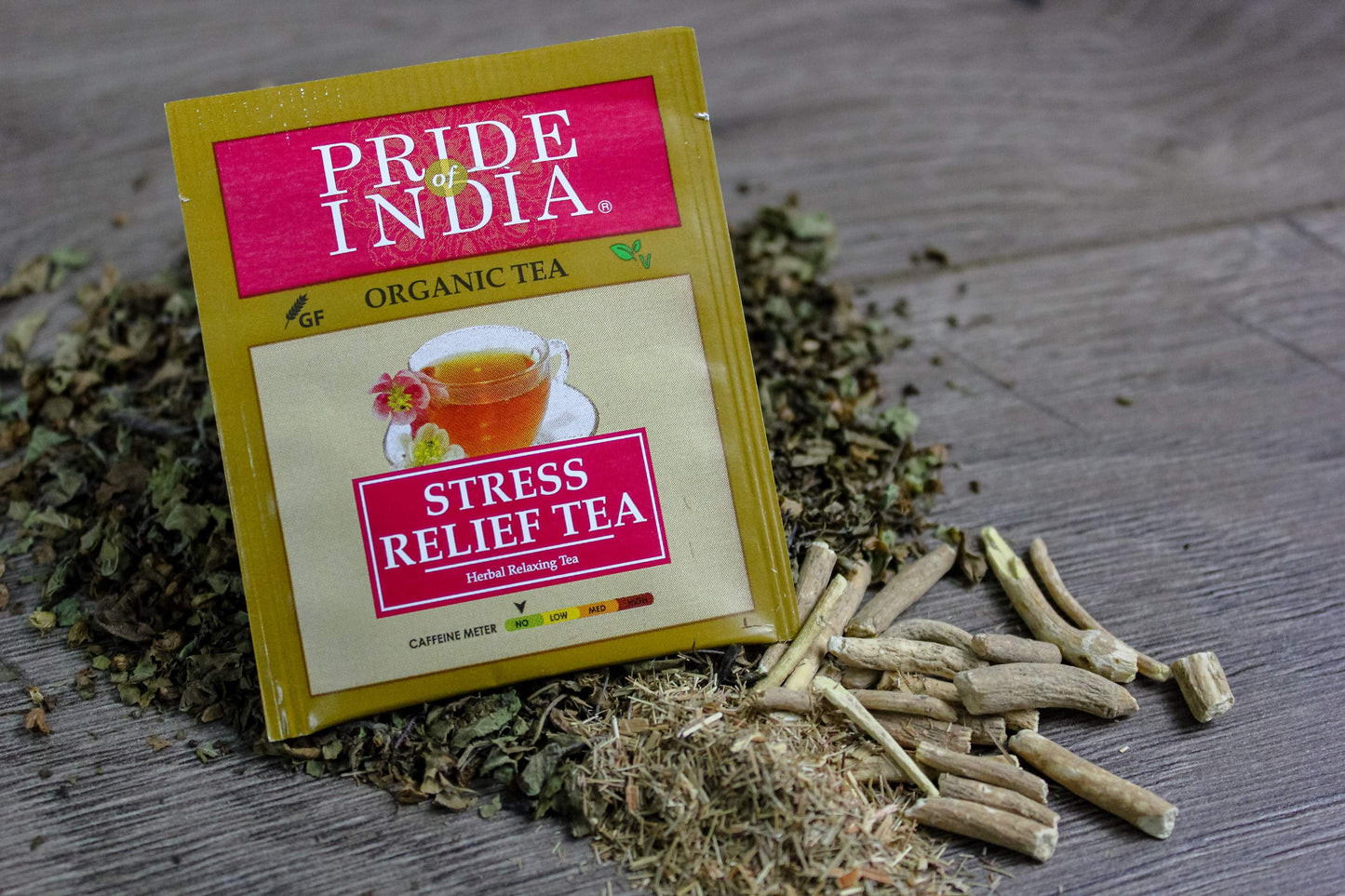 Organic Stress Relief Tea Bags (Caffeine Free)