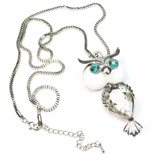 Dazzling Owl Necklace
