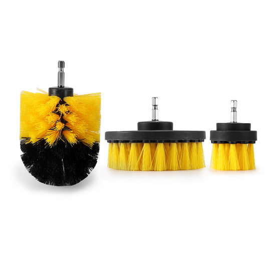 3PCS Drill Scrubber Brush Bristle Drill Brush