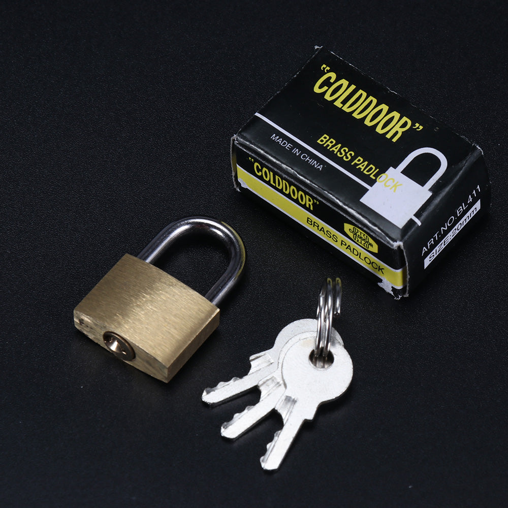 20MM small copper lock luggage case padlock