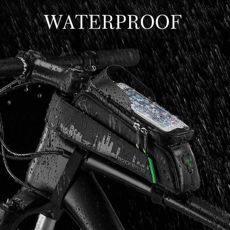 ROCKBROS Bike Bag Front Phone Bicycle Bag For Bicycle Tube Waterproof