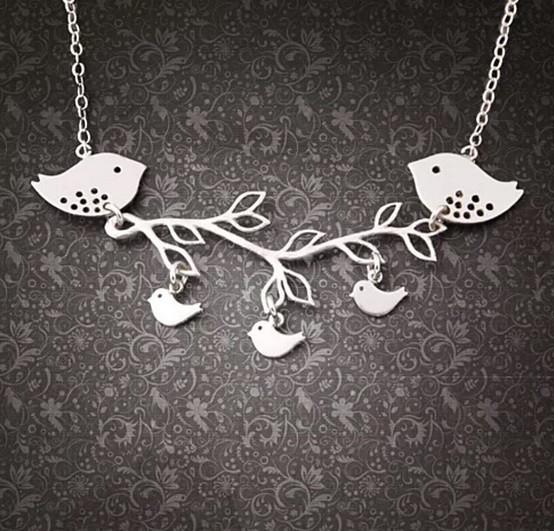 Summer Songs Necklace in Sterling Silver