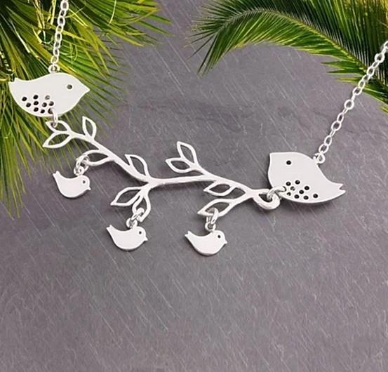 Summer Songs Necklace in Sterling Silver