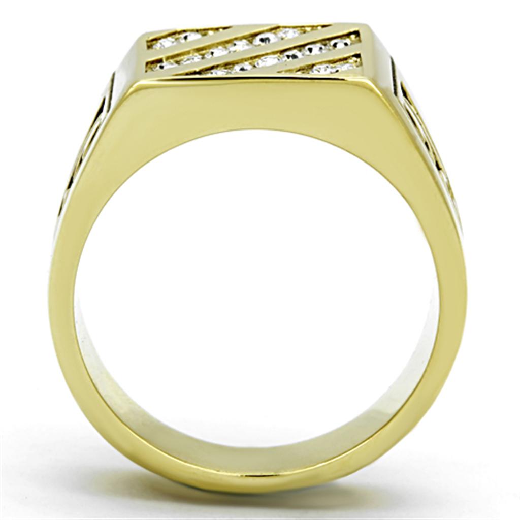 TK1189 IP Gold(Ion Plating) Stainless Steel Ring