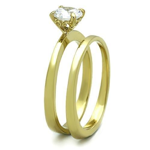 TK1721 IP Gold(Ion Plating) Stainless Steel Ring