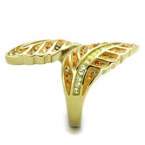 TK1849 IP Gold(Ion Plating) Stainless Steel Ring