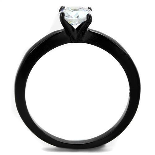 TK2013 IP Black(Ion Plating) Stainless Steel Ring