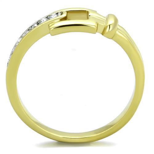 TK2164 Two-Tone IP Gold (Ion Plating) Stainless
