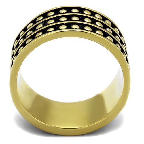 TK2312 IP Gold(Ion Plating) Stainless Steel Ring