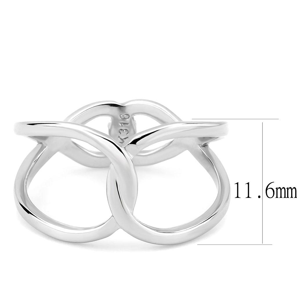 TK3585 No Plating Stainless Steel Ring with No