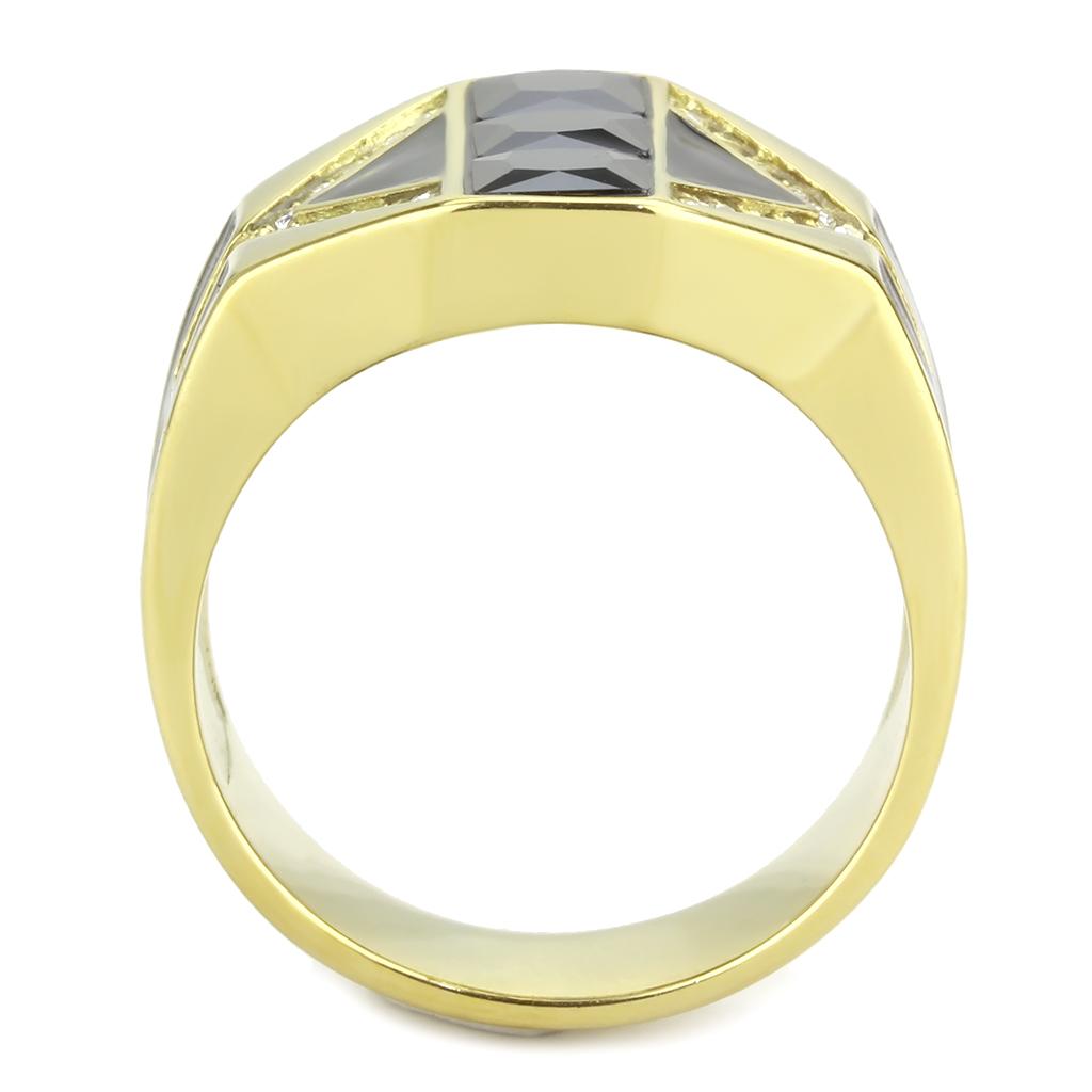 TK3721 IP Gold(Ion Plating) Stainless Steel Ring