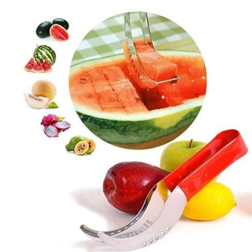 WOWZY RED Watermelon or any Melon Slicer and Cake Cutter