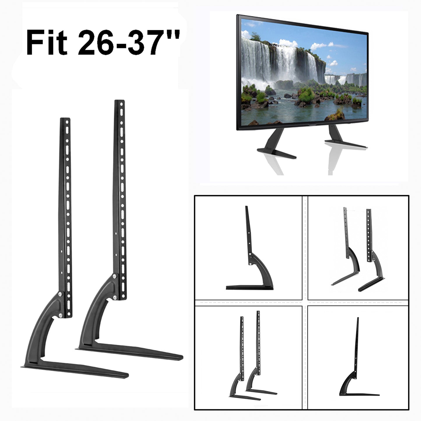 26-37 inches Universal Tabletop TV Stand