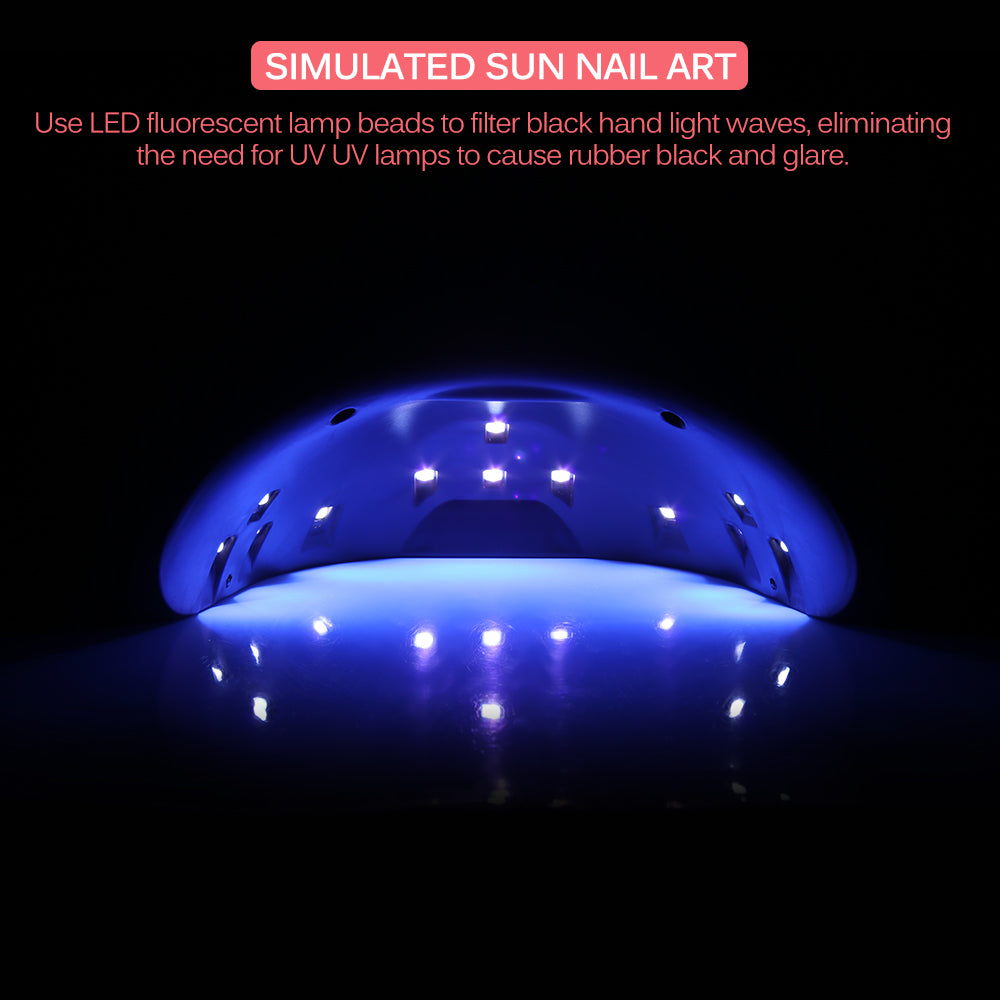 UV LED Lamp for Nail Dryer with Sensor Tools