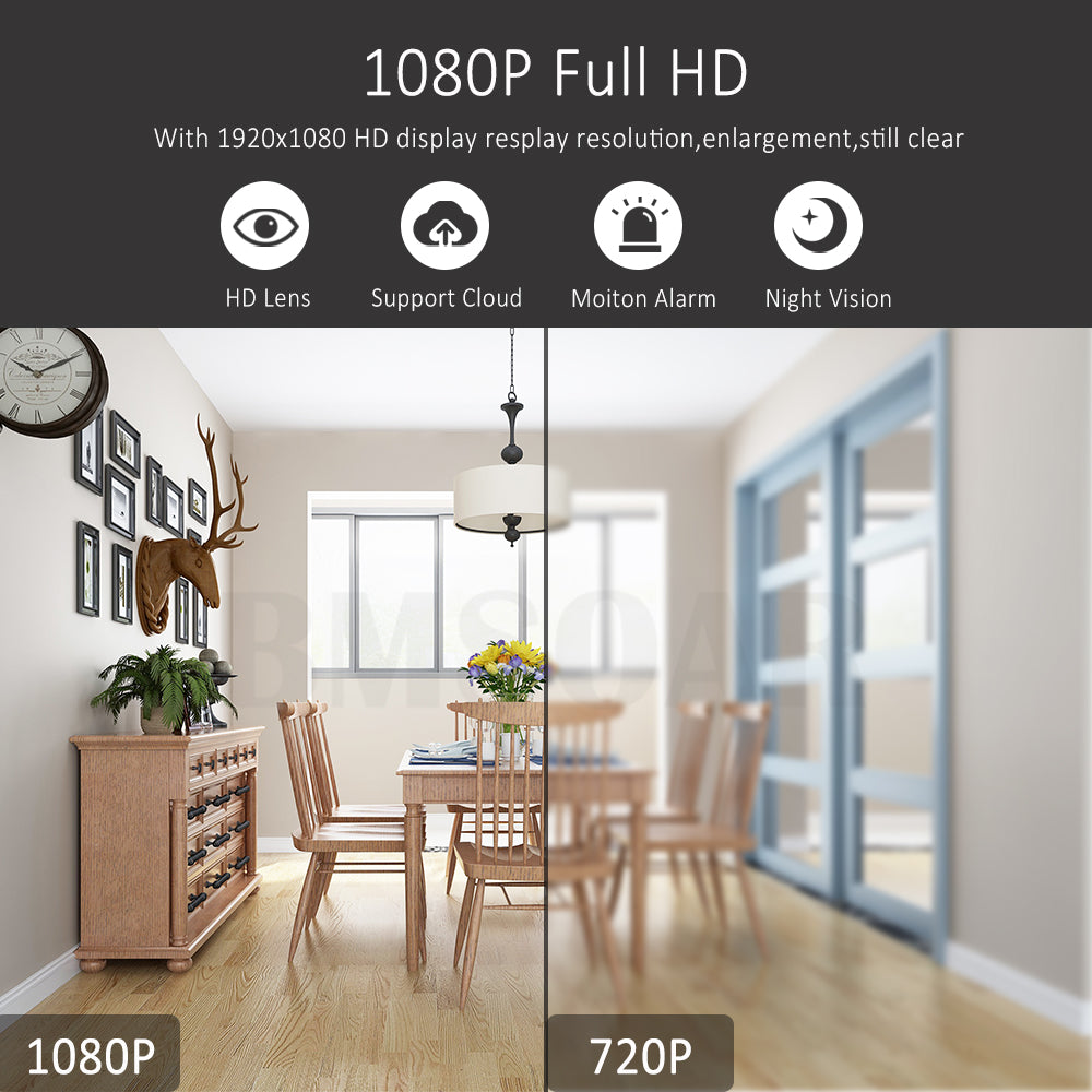 Mini WIFI Hidden Camera IP Camera HD 1080P