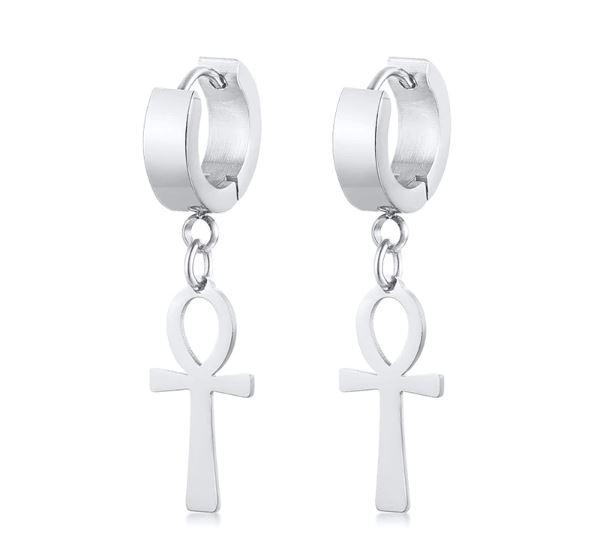 LIBERATOR Steel Earrings | D9531