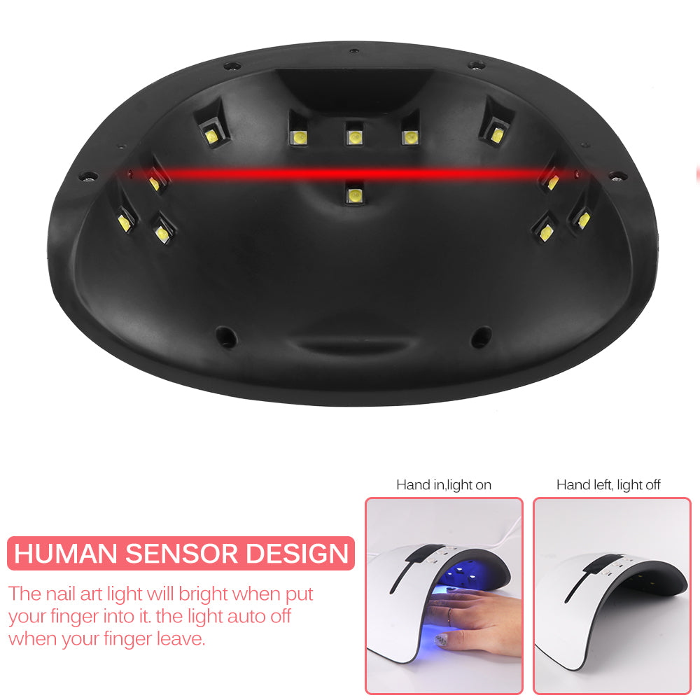 UV LED Lamp for Nail Dryer with Sensor Tools