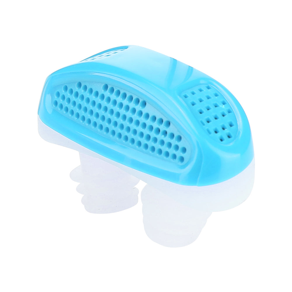 Silicone Anti Snore Relieve Snoring Device Blue