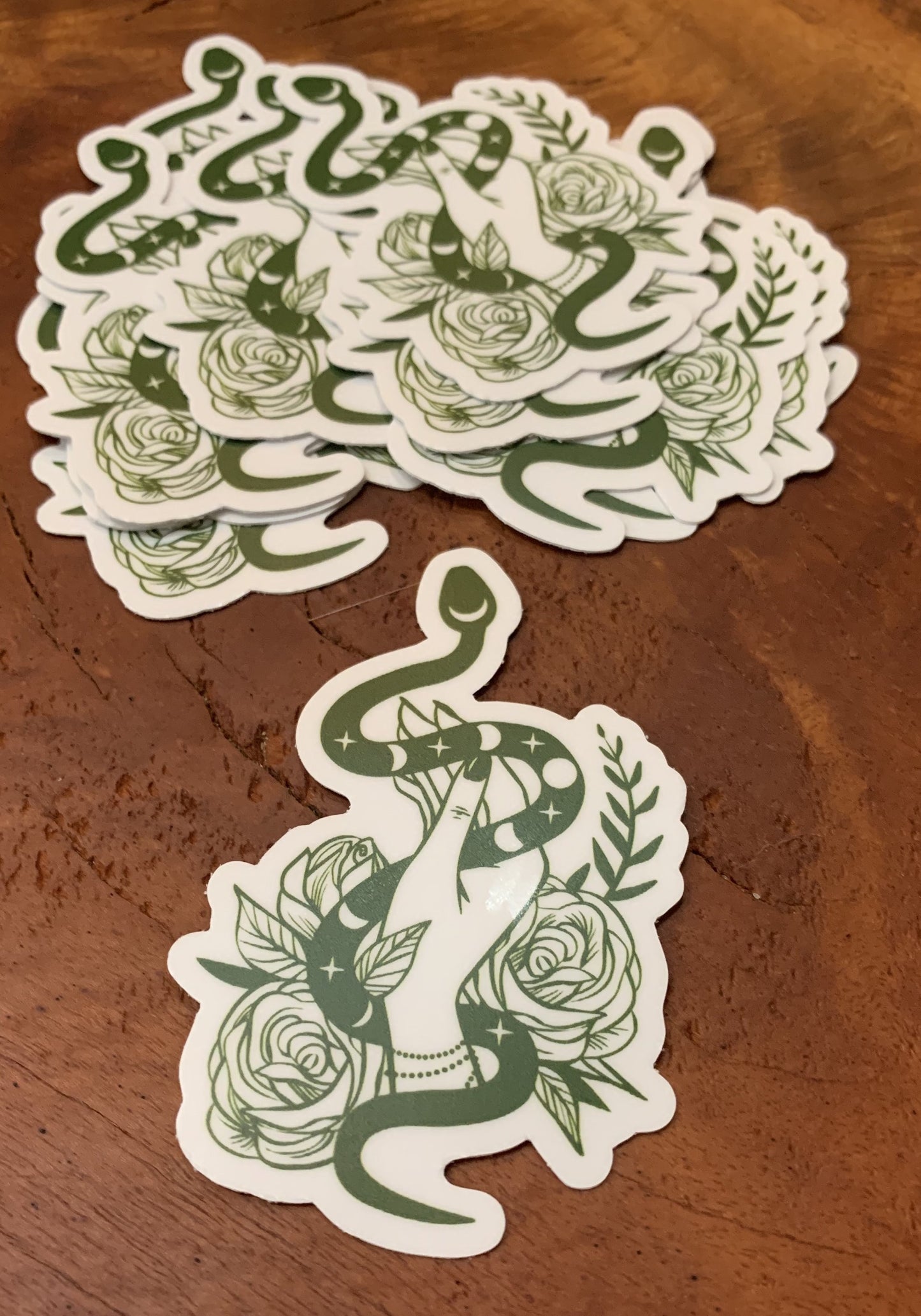 Green Goddess Sticker