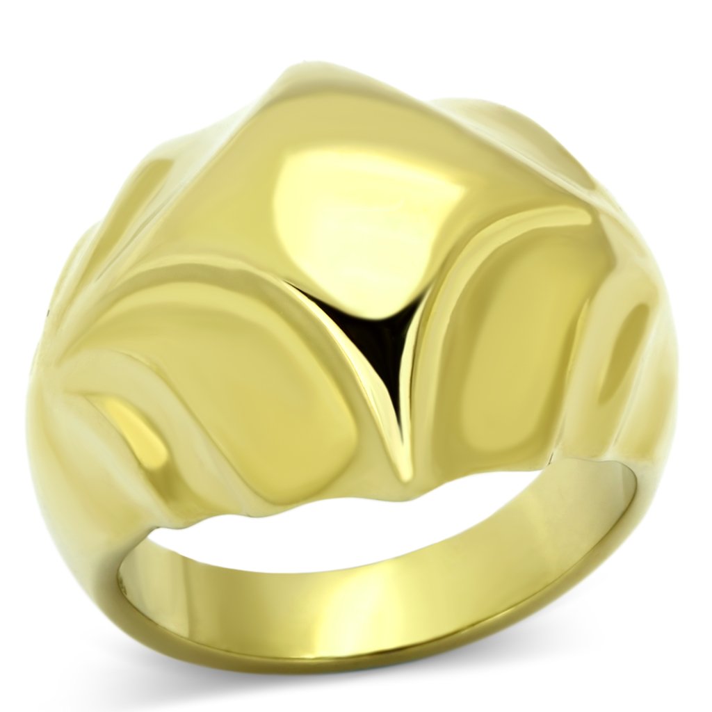TK1026 IP Gold(Ion Plating) Stainless Steel Ring