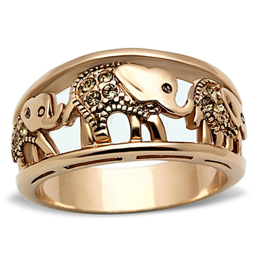 TK1380 IP Rose Gold(Ion Plating) Stainless Steel