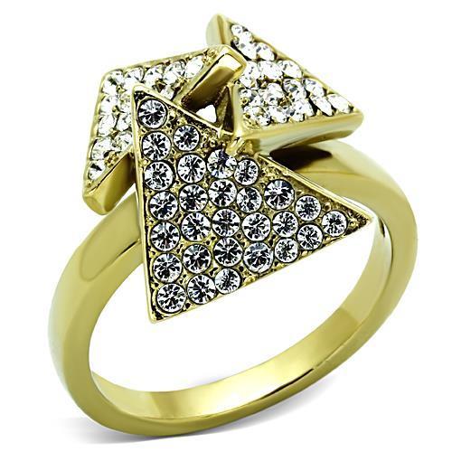 TK1485 IP Gold(Ion Plating) Stainless Steel Ring