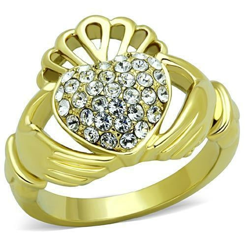 TK1724 IP Gold(Ion Plating) Stainless Steel Ring
