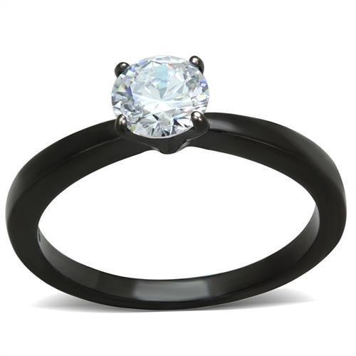 TK2013 IP Black(Ion Plating) Stainless Steel Ring
