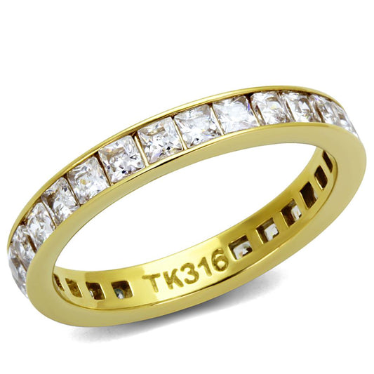 TK2344G IP Gold(Ion Plating) Stainless Steel Ring