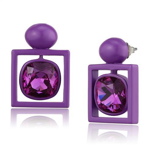 TK2789 No Plating Stainless Steel Earrings with