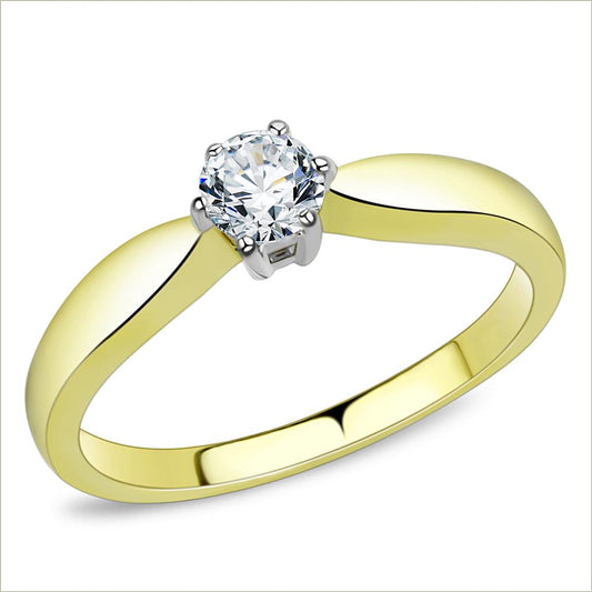 TK3440 Two-Tone IP Gold (Ion Plating) Stainless