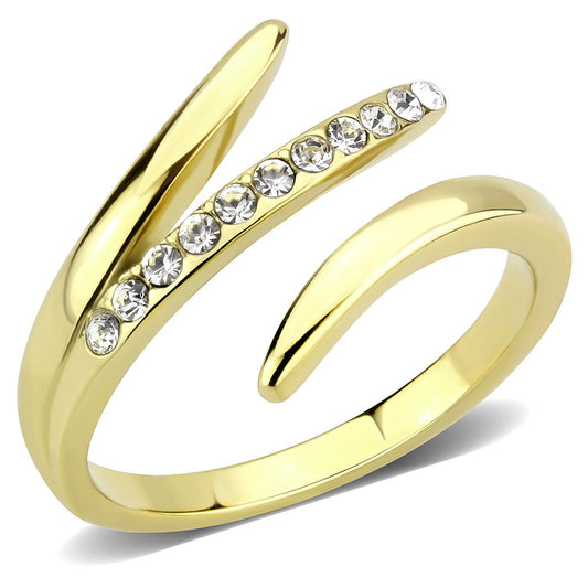 TK3590 IP Gold(Ion Plating) Stainless Steel Ring
