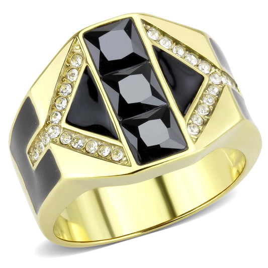 TK3721 IP Gold(Ion Plating) Stainless Steel Ring