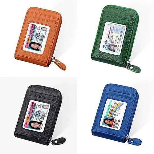 Zip Vault RFID Blocker Card Holder And Wallet HSM