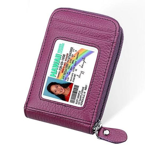 Zip Vault RFID Blocker Card Holder And Wallet HSM